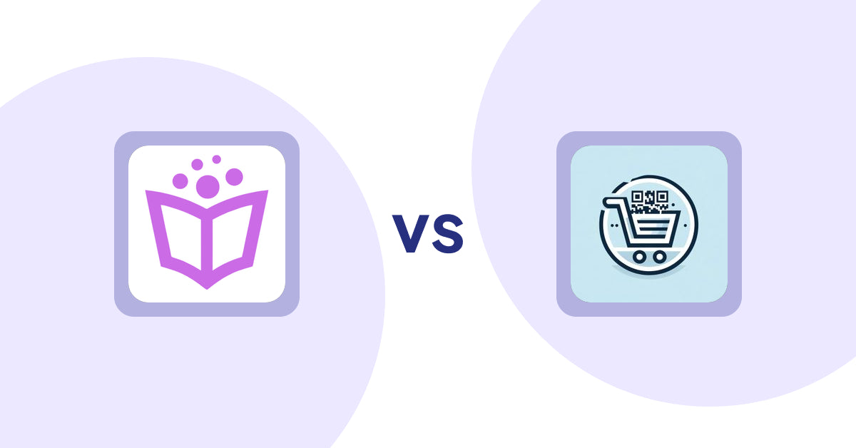 Shopify Product Display Apps: LitPDF Catalog Line Sheets vs QR Cartify