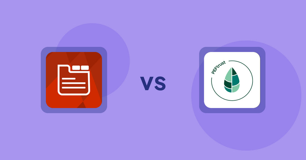 Shopify Product Display Apps: Tabs: SEO Product Tabs with AI vs. Peftrust