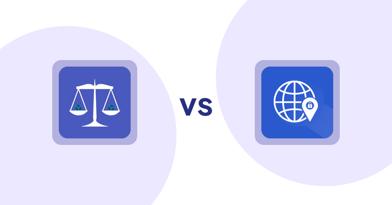 Shopify Product Display Apps: Equate ‑ Product Compare vs Addify ‑ Country Restrictions