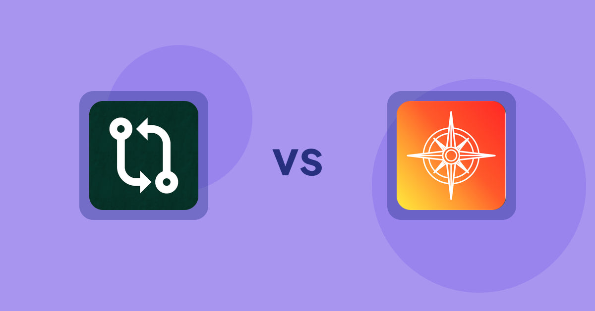 Shopify Product Display Apps: Compareder ‑ Product Compare vs. Compass Navigation