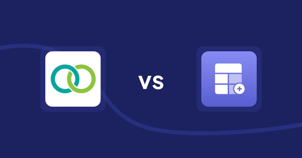 Shopify Product Display Apps: ROOTIP: Stories & Transparency vs Eazy Specification Tags Table