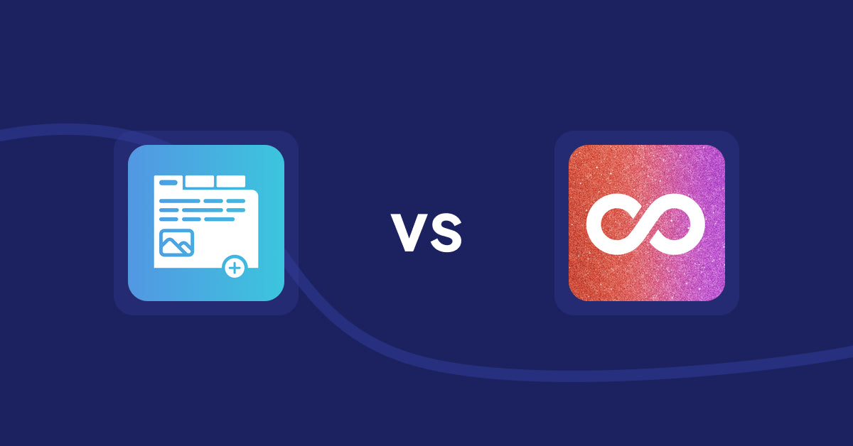 Shopify Product Display Apps: Advanced Product Tabs vs Infinite Scroll Pro