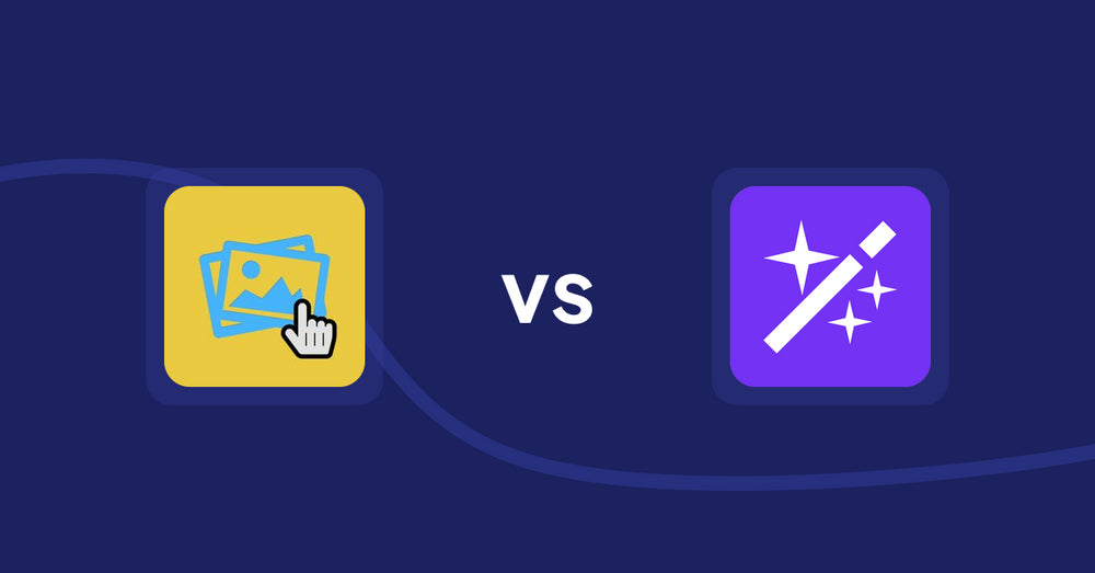 Shopify Product Display Apps: Singleton | Second Image Hover vs. Magi ‑ AI Write Description