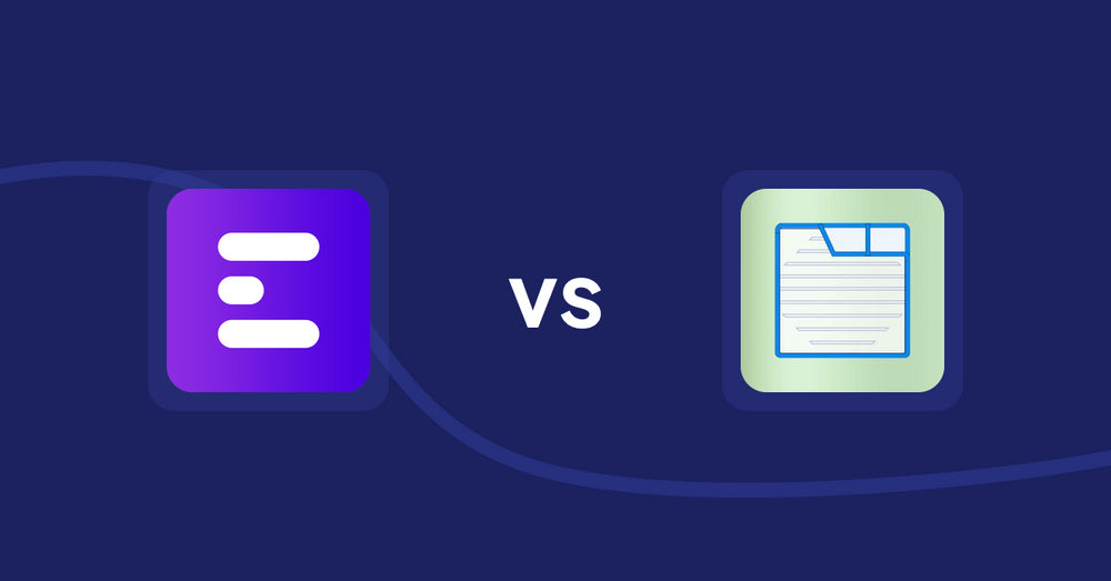 Shopify Product Display Apps: ANG Extra Menu vs. Ecom Product Descriptions