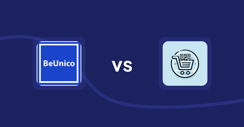 Shopify Product Display Apps: BeUnico vs QR Cartify