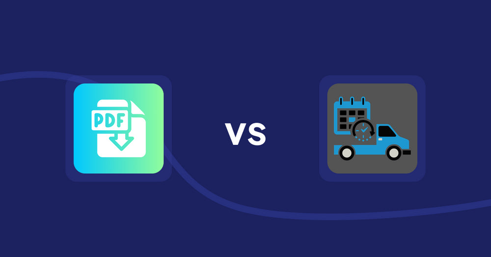 Shopify Product Display Apps: Hukify ‑ PDF Catalog Printer vs H3 Estimated Delivery