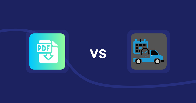 Shopify Product Display Apps: Hukify ‑ PDF Catalog Printer vs H3 Estimated Delivery