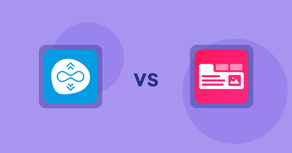 Shopify Product display Apps: Scroll Freely: Infinite Scroll vs Tabs+ Product Descriptions