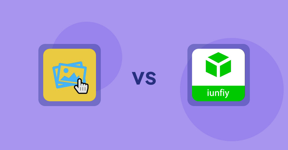 Shopify Product Display Apps: Singleton | Second Image Hover vs iunfiy • Related Products