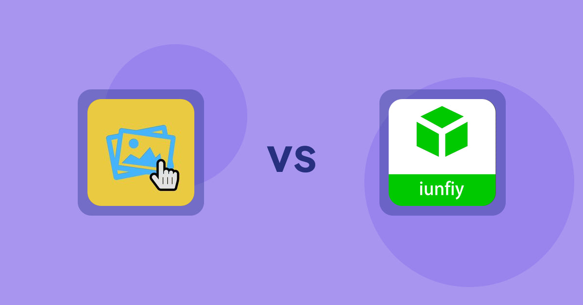 Shopify Product Display Apps: Singleton | Second Image Hover vs iunfiy • Related Products