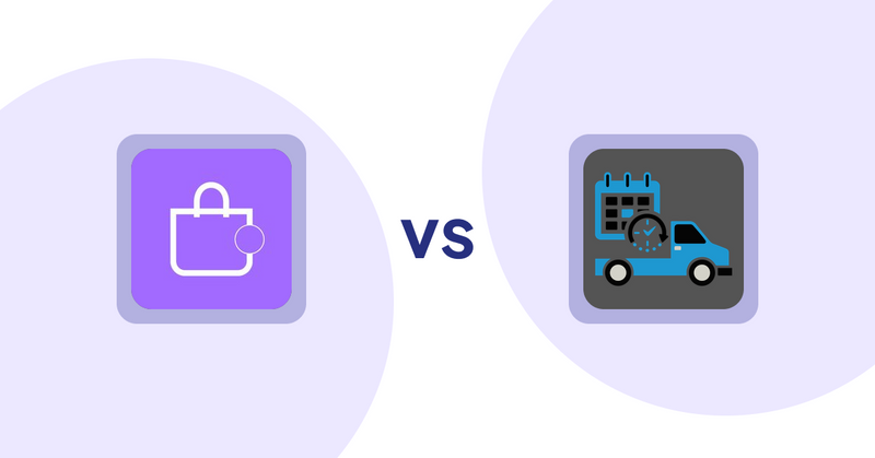Shopify Product Display Apps: ShowMe: Product Showcases vs. H3 Estimated Delivery