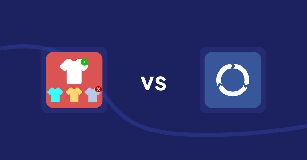 Shopify Product Display Apps: ST: Product & Collection Sort vs Xeon ‑ Hide Sold Out