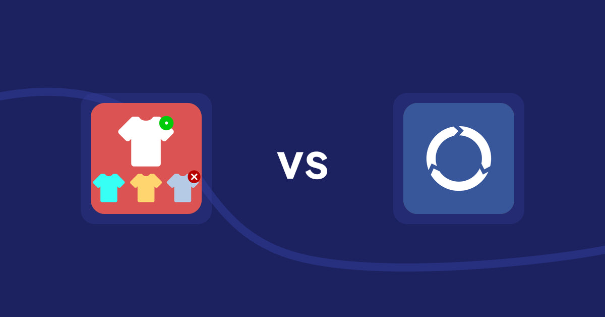 Shopify Product Display Apps: ST: Product & Collection Sort vs Xeon ‑ Hide Sold Out