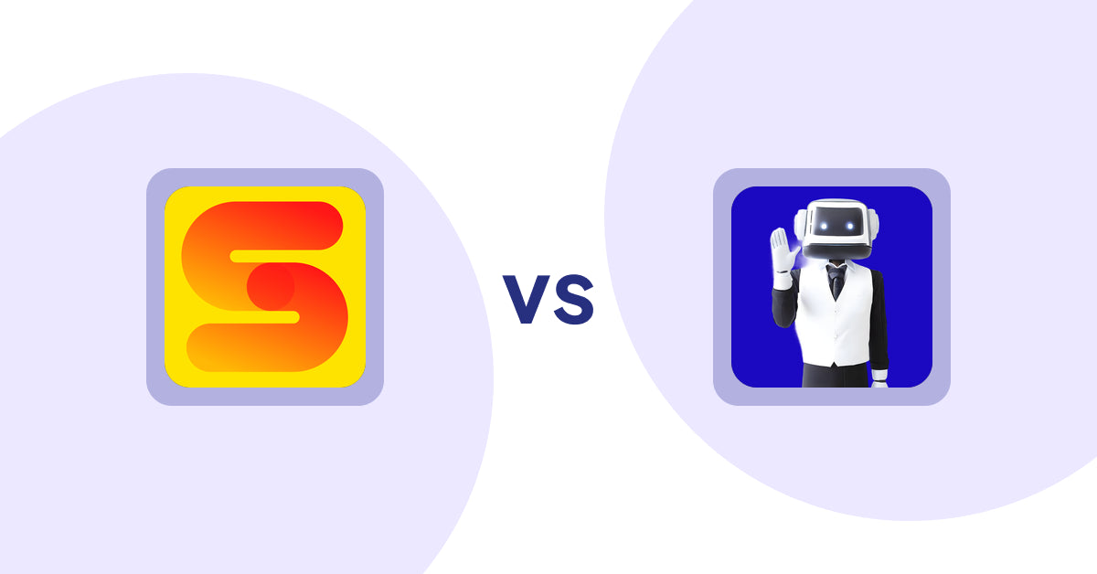 Shopify Product Display Apps: ST: Inventory & Sold Count Pro vs. ShopCierge — AI Sales Chatbot