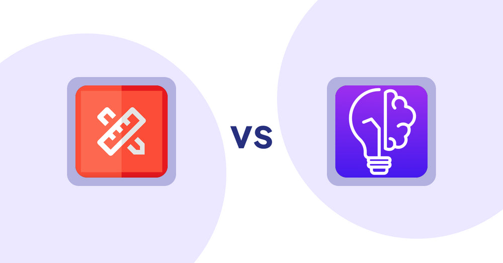 Shopify Product Display Apps: RT: Size Chart, Size Guide vs GoWise: AI Product Description