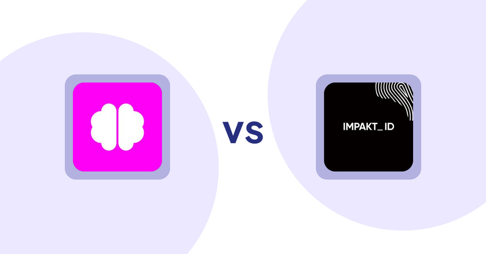 Shopify Product Display Apps: Brainy: AI SEO & Content Boost vs. IMPAKT ID: fashion CO2 tracker