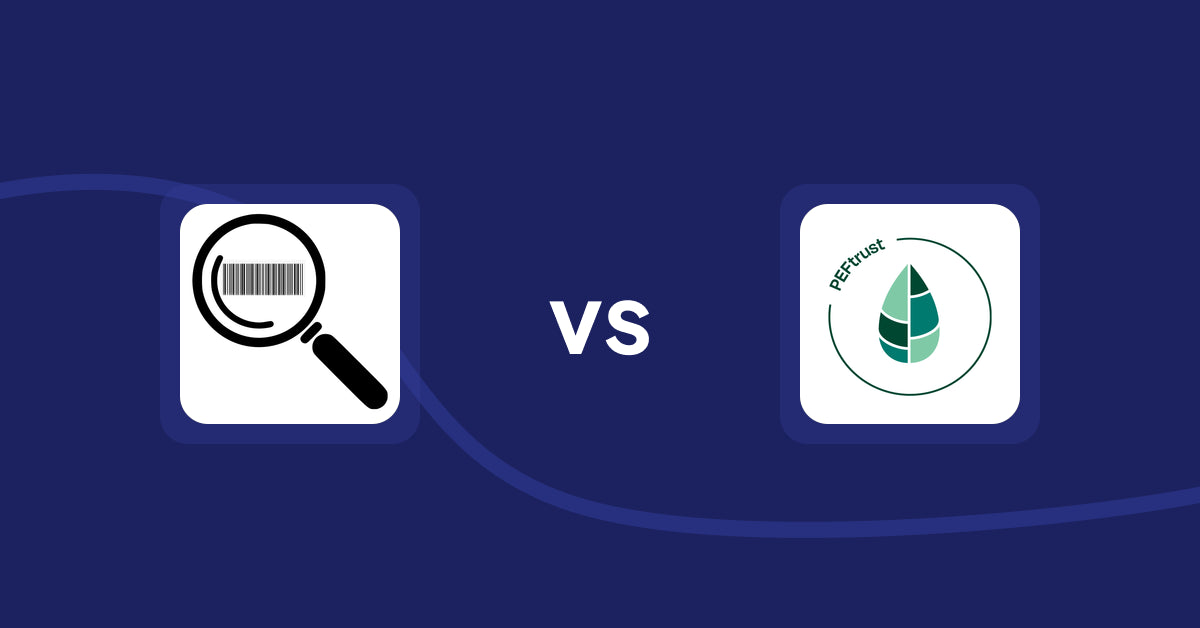 Shopify Product Display Apps: ScanZ ‑ Find and Import Easy vs Peftrust