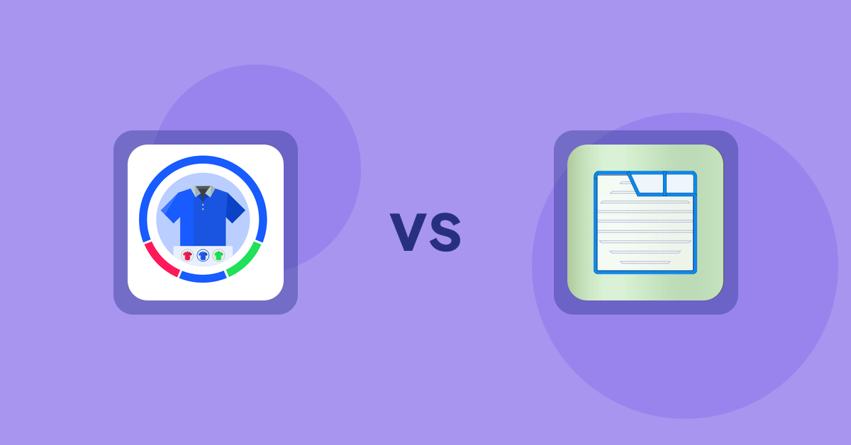 Shopify Product Display Apps: EVS ‑ Easy Variation Swatches vs Ecom Product Descriptions