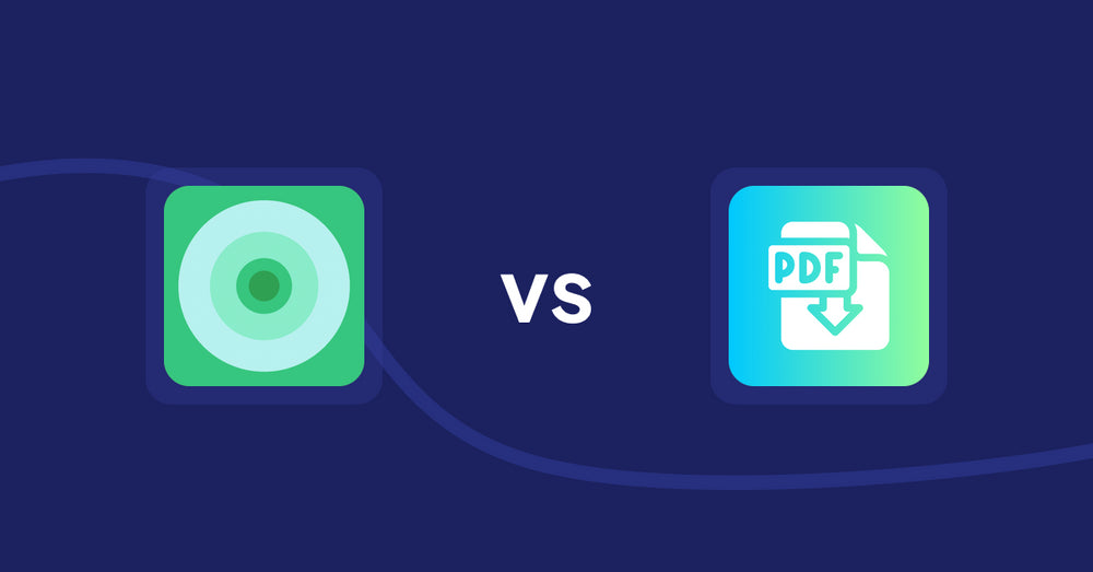 Shopify Product Display Apps: Hey!Scarcity Low Stock Counter vs Hukify ‑ PDF Catalog Printer