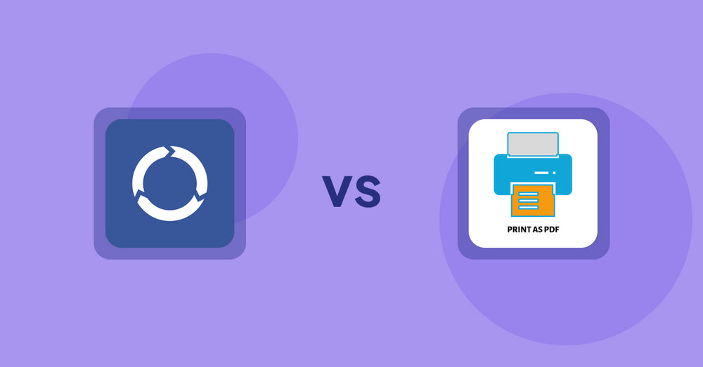 Shopify Product Display Apps: Xeon ‑ Hide Sold Out vs LitPDP ‑ Print as PDF