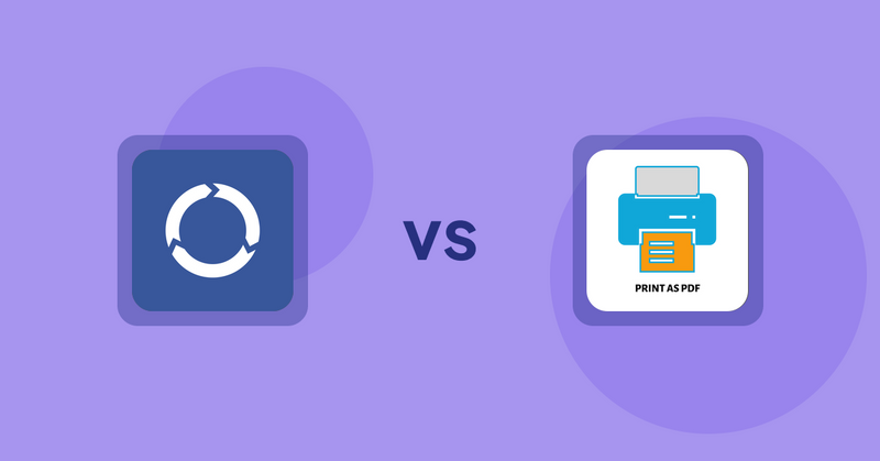 Shopify Product Display Apps: Xeon ‑ Hide Sold Out vs LitPDP ‑ Print as PDF