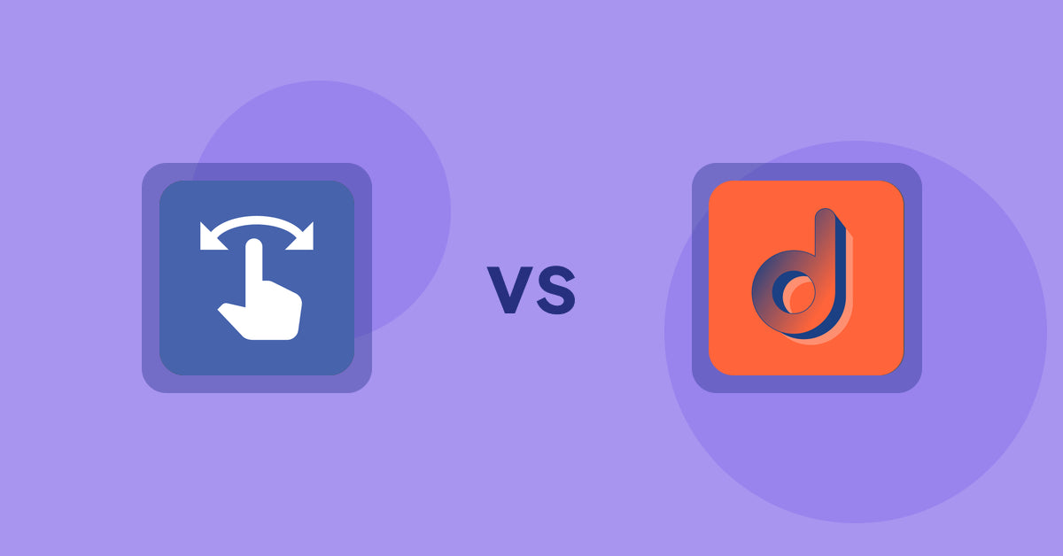 Shopify Product Display Apps: HypeSwipe: Swipes to Sales vs Social Shopper Pro ‑ Instagram