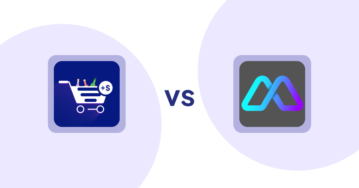 Shopify Product Display Apps: Pfand ‑ Deposit & Cart Fee vs Metadrob: Create Virtual Store