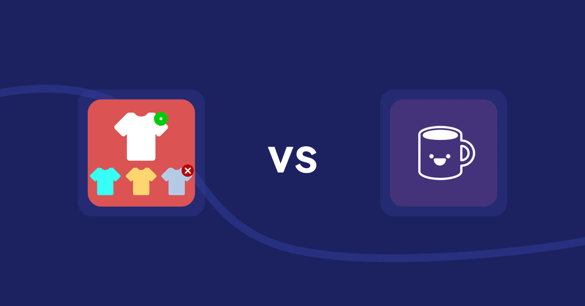 Shopify Product Display Apps: ST: Product & Collection Sort vs. Mugshot Bot