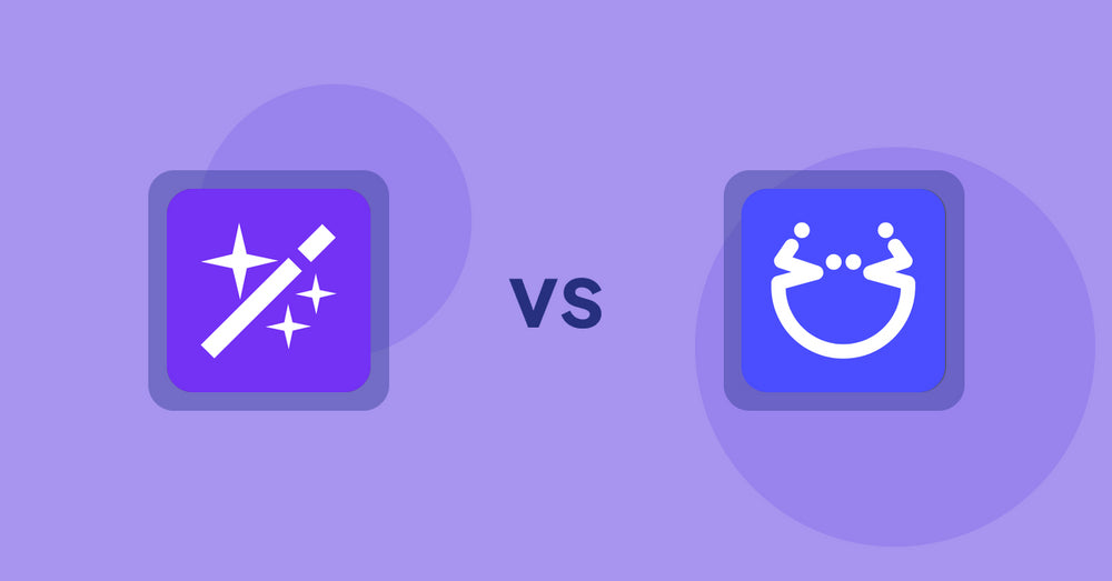 Shopify Product Display Apps: Magi ‑ AI Write Description vs Pasilobus Wishlist Supply List