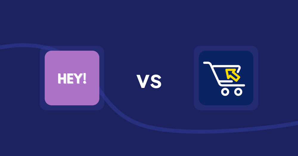Shopify Product Display Apps: Hey! Product Page Banner & Text vs. Swift B2B Cart / CSV Upload