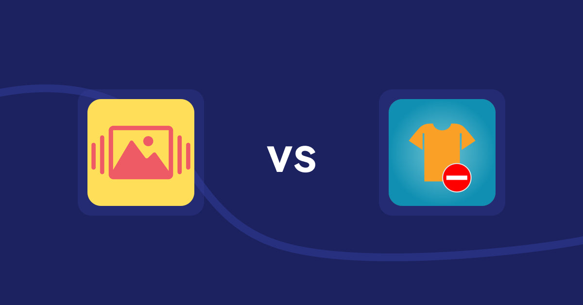 Shopify Product Display Apps: Slidy Testimonial Carousel vs Products Unavailable