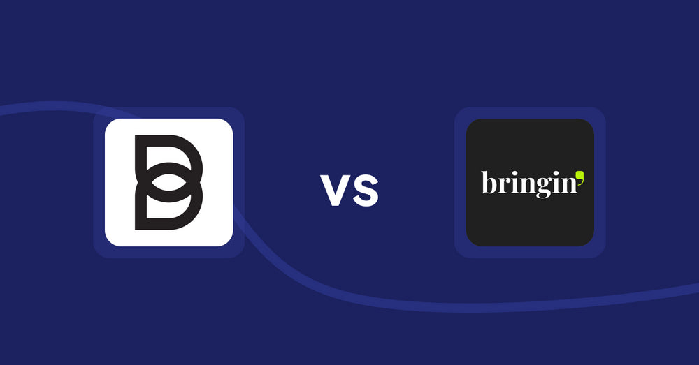 Shopify Product Display Apps: Botika: AI Models Pro Photos vs Bringin