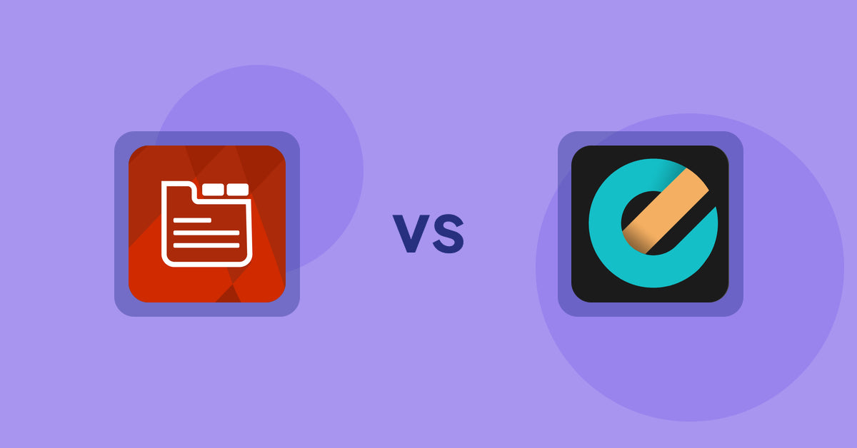 Shopify Product Display Apps: Tabs: SEO Product Tabs with AI vs Price Calculator by Dimensions