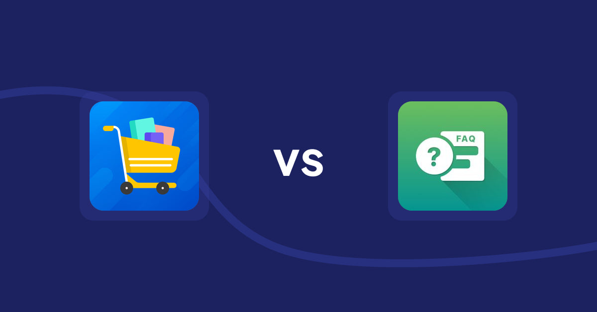 Shopify Product Display Apps: Prezen Wholesale Order vs FAQ Expert: Product FAQ