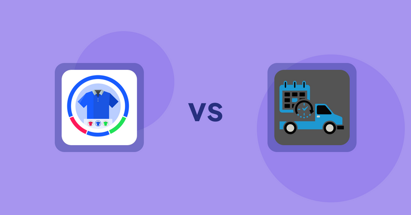 Shopify Product Display Apps: EVS ‑ Easy Variation Swatches vs. H3 Estimated Delivery