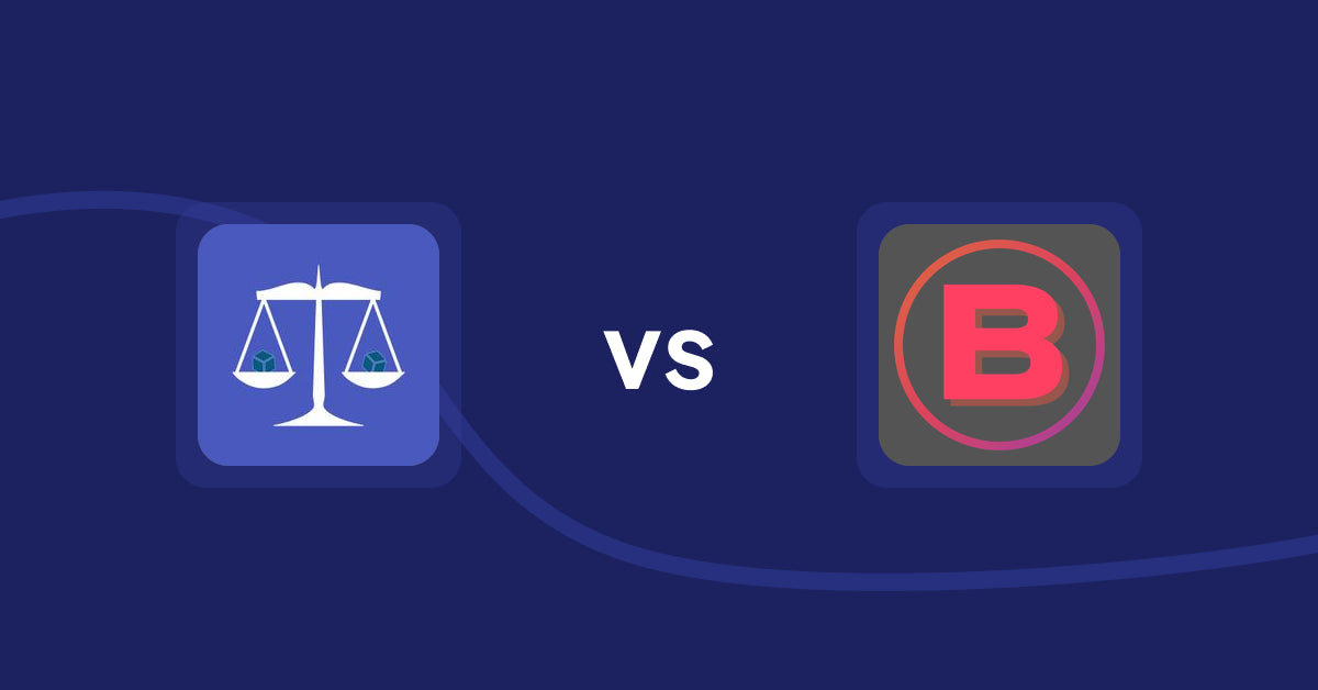 Shopify Product Display Apps: Equate ‑ Product Compare vs Banter Stories