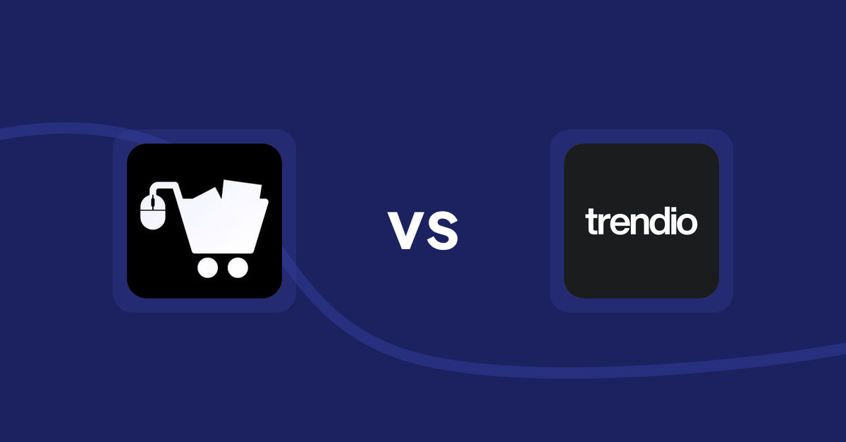 Shopify Product Display Apps: LM Add To Cart Sticky vs Trendio