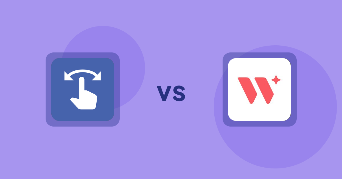 Shopify Product Display Apps: HypeSwipe: Swipes to Sales vs Wizart Visualizer