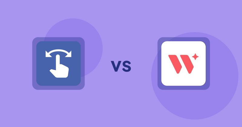 Shopify Product Display Apps: HypeSwipe: Swipes to Sales vs Wizart Visualizer