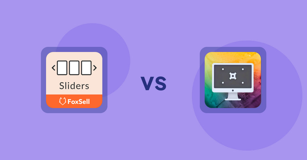 Shopify Product Display Apps: FoxSell Slider & Carousel vs. PC Builder