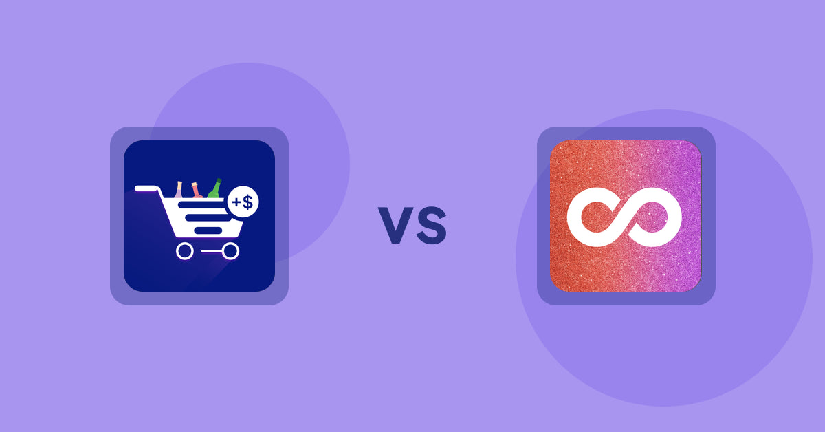 Shopify Product Display Apps: Pfand ‑ Deposit & Cart Fee vs Infinite Scroll Pro