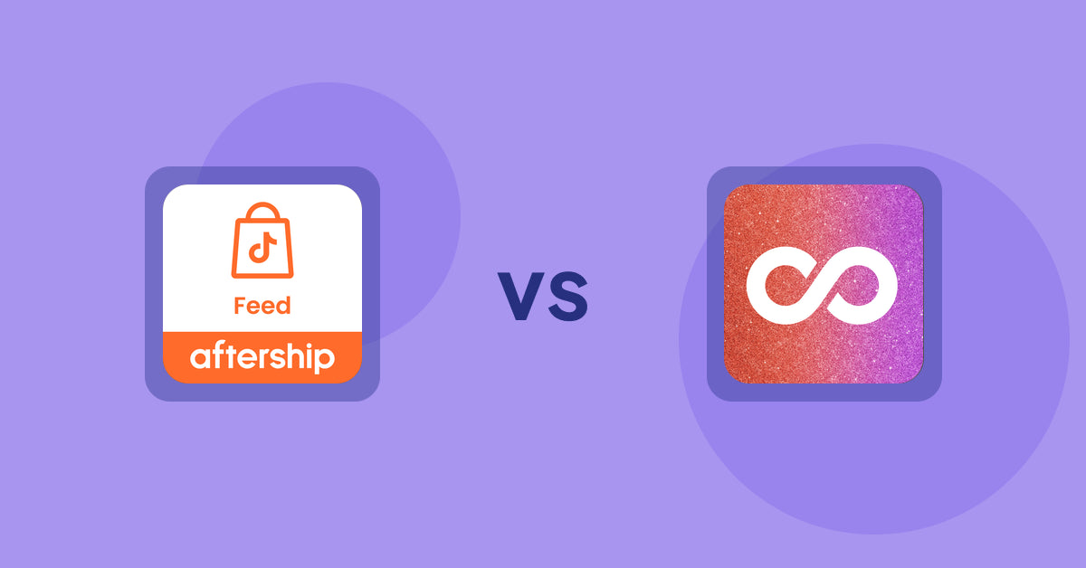 Shopify Product Display Apps: AfterShip Feed for TikTok Shop vs Infinite Scroll Pro