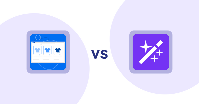 Shopify Product Display Apps: Hura Product Showcase Builder vs Magi ‑ AI Write Description