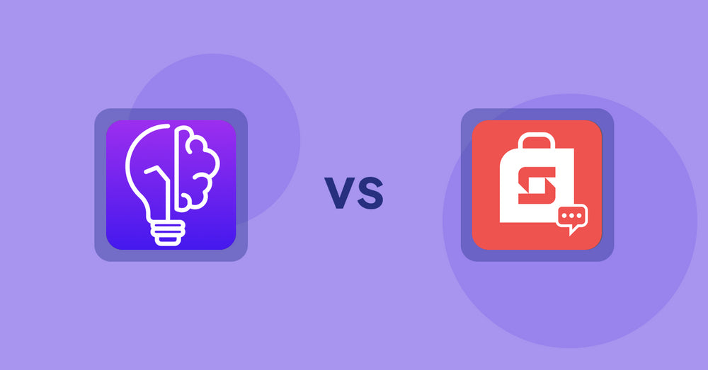 Shopify Product Display Apps: GoWise: AI Product Description vs Stackend: Customer Community