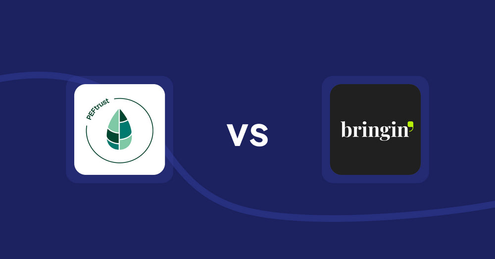 Shopify Product Display Apps: Peftrust vs Bringin