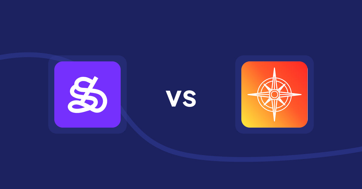Shopify Product Display Apps: WeShop AI: Model&Product Photo vs. Compass Navigation