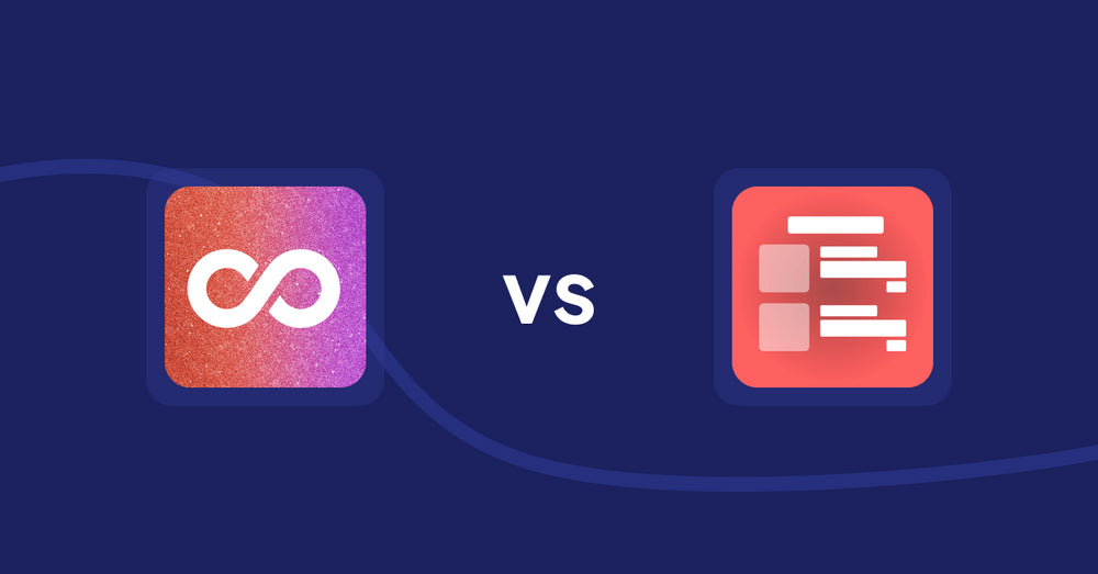Shopify Product Display Apps: Infinite Scroll Pro vs. Menulog