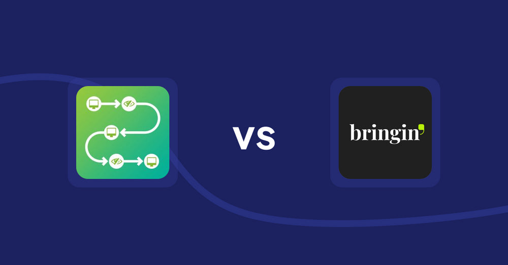 Shopify Product Display Apps: Unpublish Sold Outs CldmApps vs Bringin