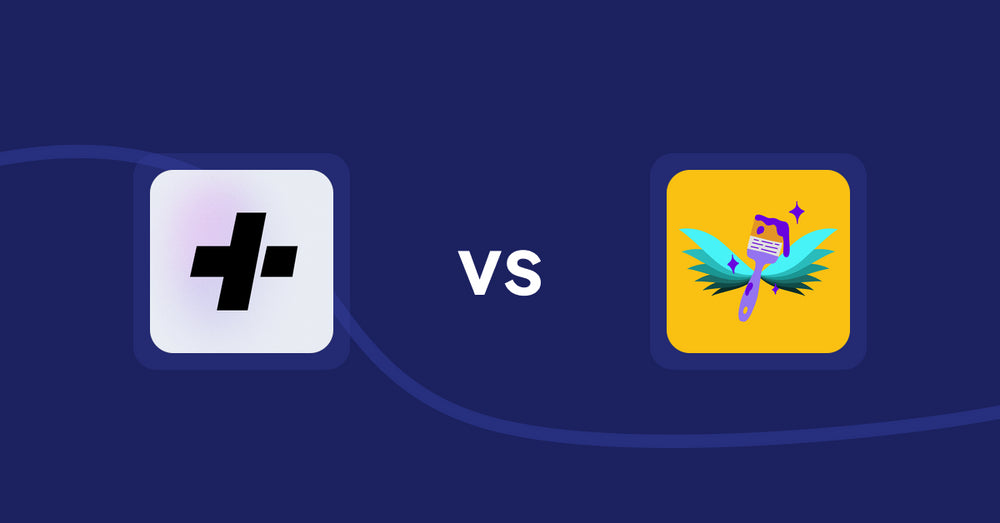 Shopify Product Display Apps: Details+ Specifications Table vs Badgfly ‑ Product Personalizer