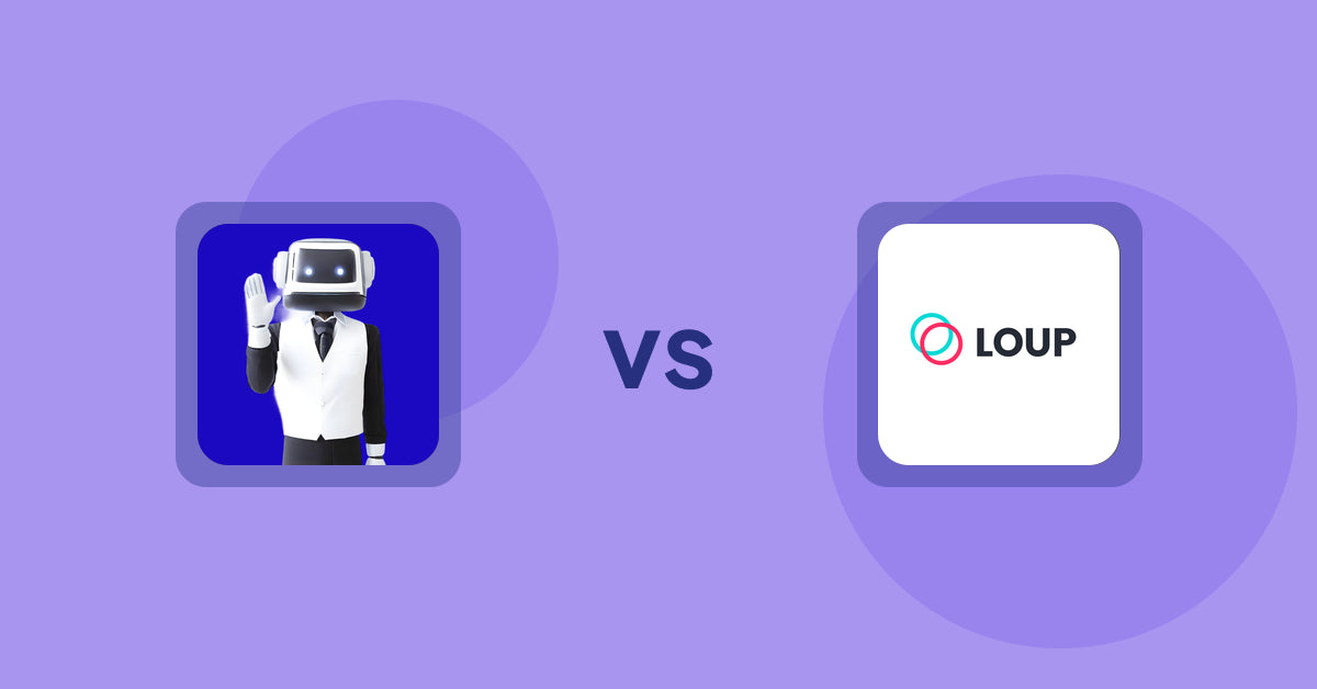 Shopify Product Display Apps: ShopCierge — AI Sales Chatbot vs Loup: Sell on Instagram